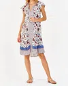 Dear John Denim Xavia Dress In Multi Print In Multi