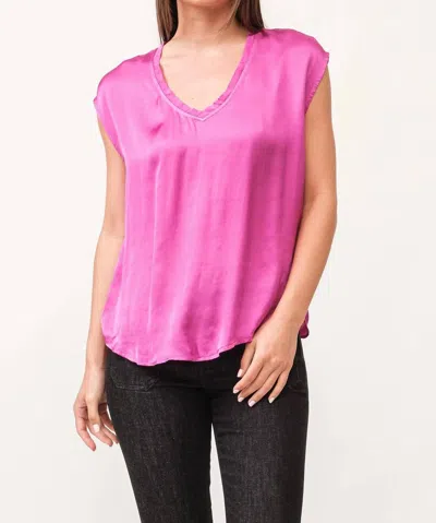 Dear John Denim Yanis Dahila Top In Mauve In Multi