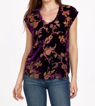 Dear John Denim Yanis Printed Top In Multi Print