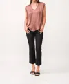 Dear John Denim Yanis Top In Maroon In Multi