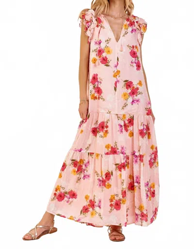 Dear John Denim Zara Gypsy Dress In Sweet Garden In Pink