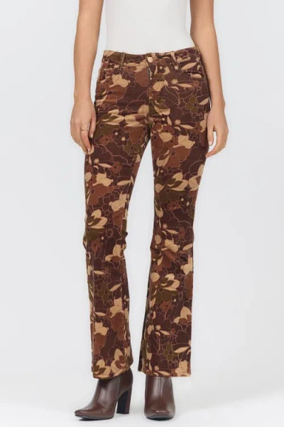 Dear John Florence Bootcut Pinwale Corduroy Pants In Brown