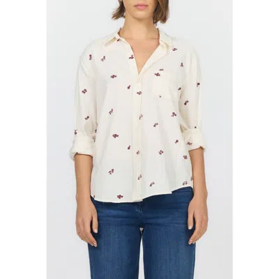 Dear John Galina Relaxed Button Up Shirt In Multi