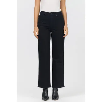 Dear John Holly High Waist Straight Leg Jeans In Multi