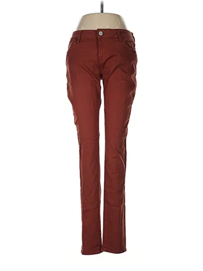 Pre-owned Dear John Jeans In Burgundy