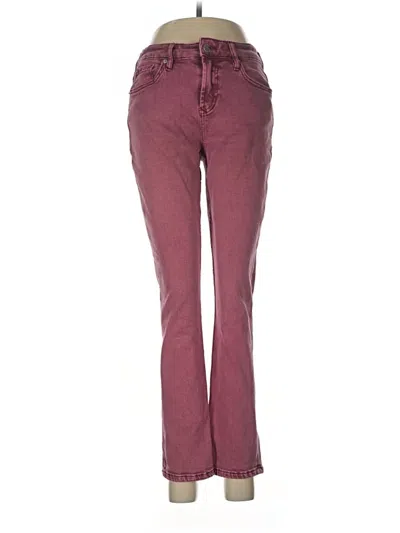 Pre-owned Dear John Jeans In Burgundy