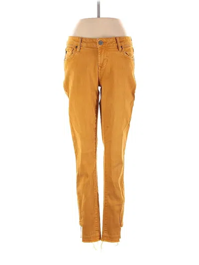 Pre-owned Dear John Jeans In Yellow