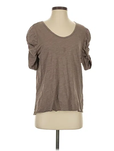 Pre-owned Dear John Short Sleeve T-shirt In Brown