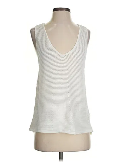 Pre-owned Dear John Sweater Vest In White
