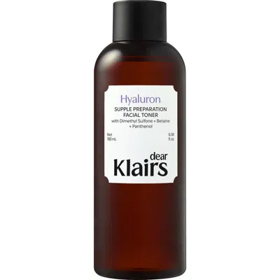 Dear, Klairs Supple Preparation Unscented Toner In Transparent