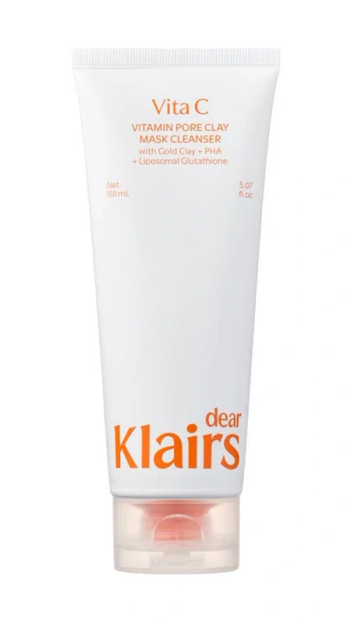 Dear, Klairs Vitamin Pore Clay Mask Cleanser In Transparent