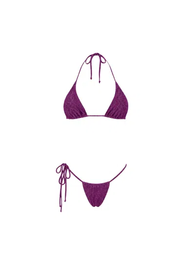 Dear Lover Women's Amethyst Purple Bikini Set