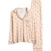 Dear Perli Long Pajamas In Neutral
