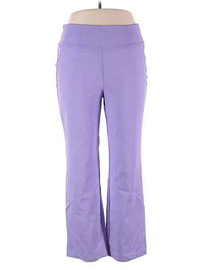 Pre-owned Dear Scarlett Active Pants In Purple