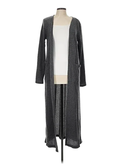 Pre-owned Dear Scarlett Cardigan Sweater In Gray