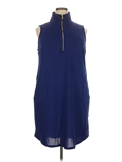 Pre-owned Dear Scarlett Casual Dress In Blue