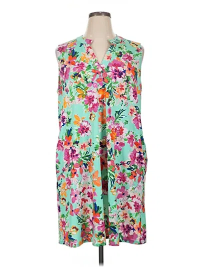 Pre-owned Dear Scarlett Casual Dress In Green