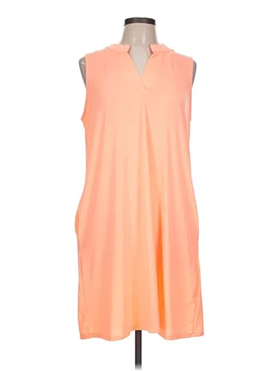 Pre-owned Dear Scarlett Casual Dress In Orange