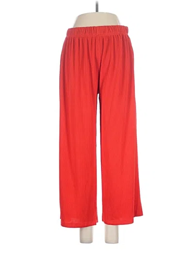 Pre-owned Dear Scarlett Casual Pants In Red