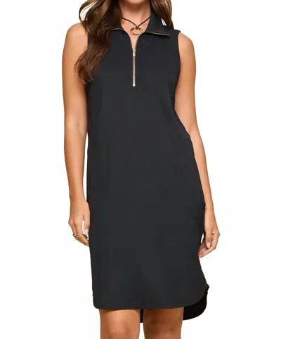 Dear Scarlett Coastal Harbour Sleeveless Dress In Black