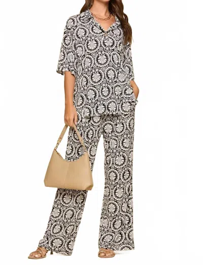 Dear Scarlett Ocean Tide Resort Top In Black