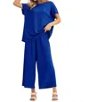 Dear Scarlett Palm Beach Travel Set In Royal Blue In Blue