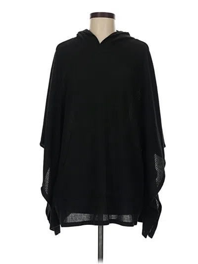 Pre-owned Dear Scarlett Poncho In Black