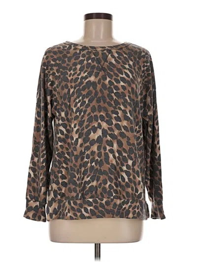 Pre-owned Dear Scarlett Pullover Sweater In Brown