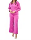 Dear Scarlett Resort Travel Set In Magenta In Pink