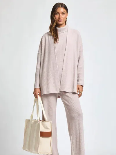 Dear Scarlett Sagebrush Serenity Lounge Set In Oatmeal In Neutral