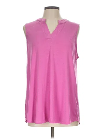 Pre-owned Dear Scarlett Sleeveless Blouse In Pink