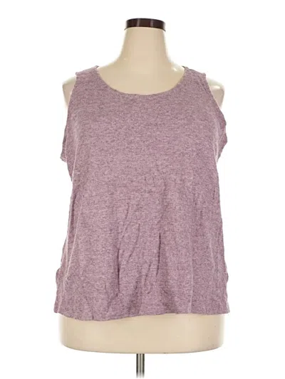 Pre-owned Dear Scarlett Sweater Vest In Purple