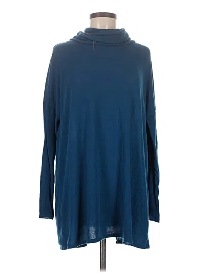 Pre-owned Dear Scarlett Turtleneck Sweater In Blue