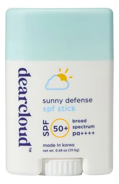 Dearcloud Sunny Defense Sunscreen Stick Spf 50+ Pa++++ In White