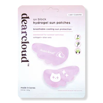 Dearcloud Uv Block Hydrogel Sun Patches