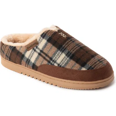 Dearfoams Aldan Clog Slippers In Brown