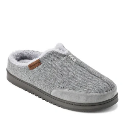 Dearfoams Aldan Clog Slippers In Heather Grey