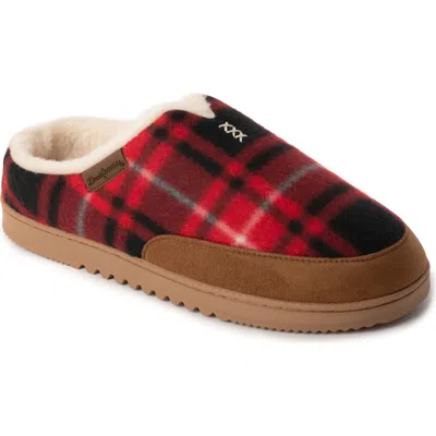 Dearfoams Aldan Clog Slippers In Red