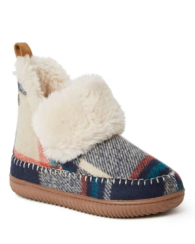Dearfoams Alpine By  Women's Moritz Bootie House Slipper In Multi