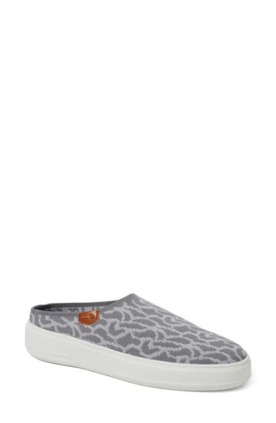 Dearfoams Annie Slip-on Sneaker In Grey Knit