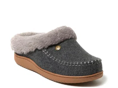 Dearfoams Atley Clog Slipper In Gray