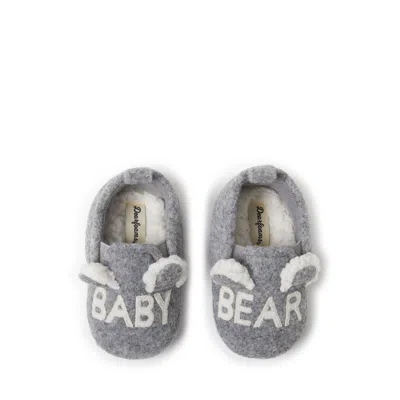 Dearfoams Baby Bear Slipper In Gray