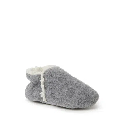 Dearfoams Baby Emerson Felted Closed Back In Gray