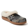 Dearfoams Baro Energy Return Clog Slipper In Grey Combo