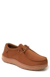 Dearfoams Men's Bennett Chukka Closed Back Slippers In Chestnut