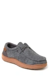 Dearfoams Men's Bennett Chukka Closed Back Slippers In Dark Heather Grey