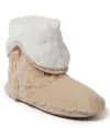 Dearfoams Beth Furry Bootie In Latte