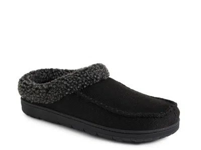 Dearfoams Brendan Clog Slipper In Black