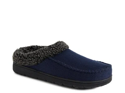 Dearfoams Brendan Clog Slipper In Blue