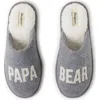 Dearfoams Carson Papa Bear Dad Scuff Slipper